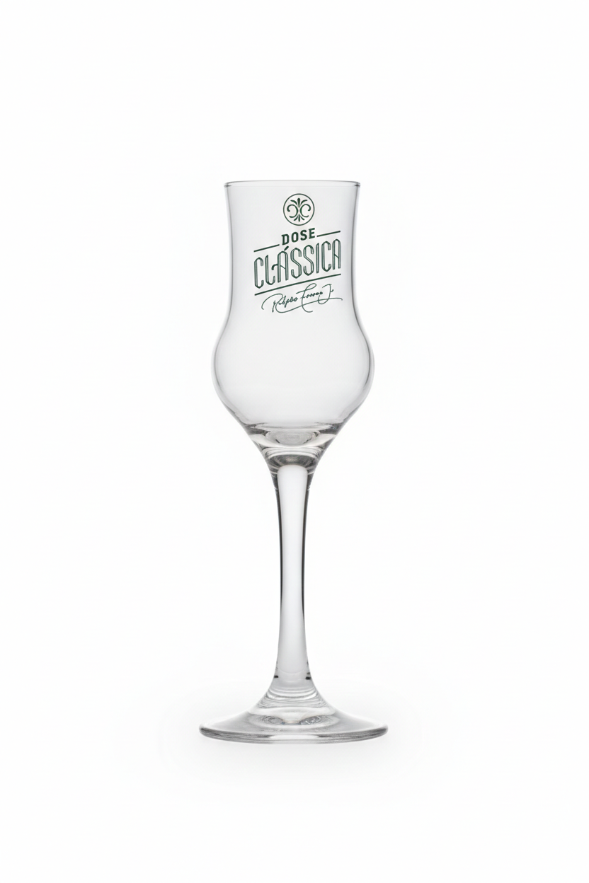 Taça de Cristal Dose Clássica Alambique 90ml