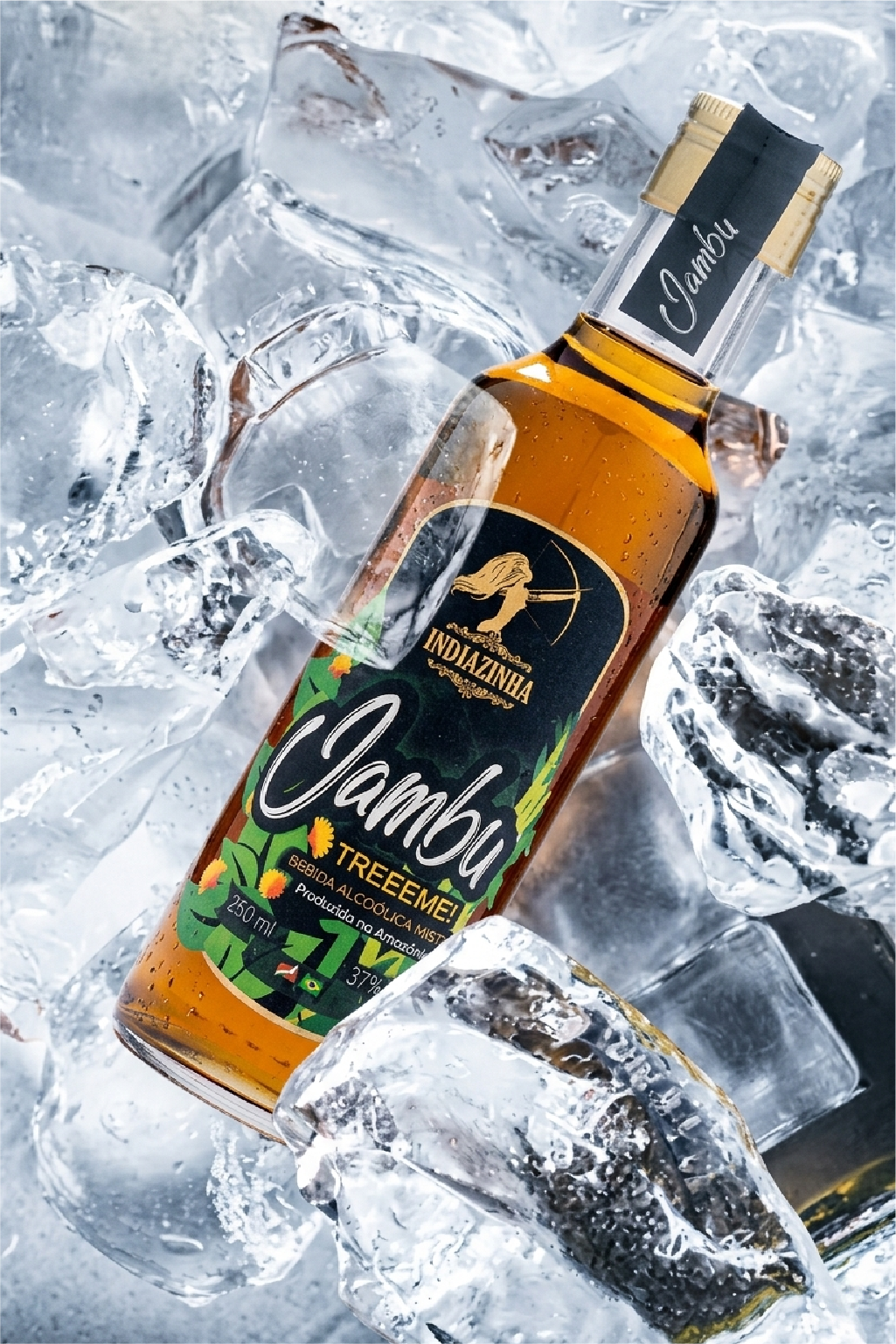 Cachaça Indiazinha Jambu 250ml