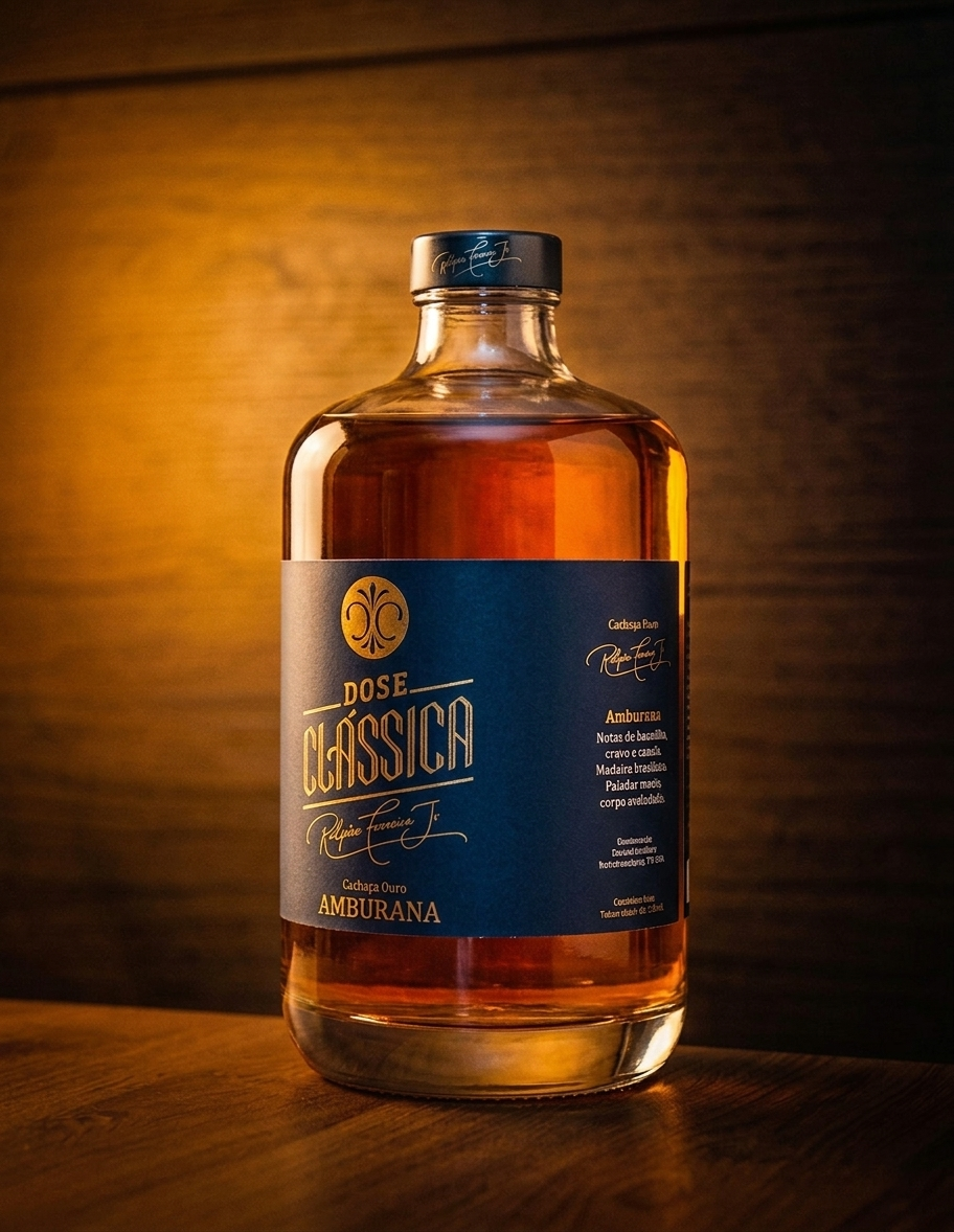 Cachaça Dose Clássica Amburana 750ml