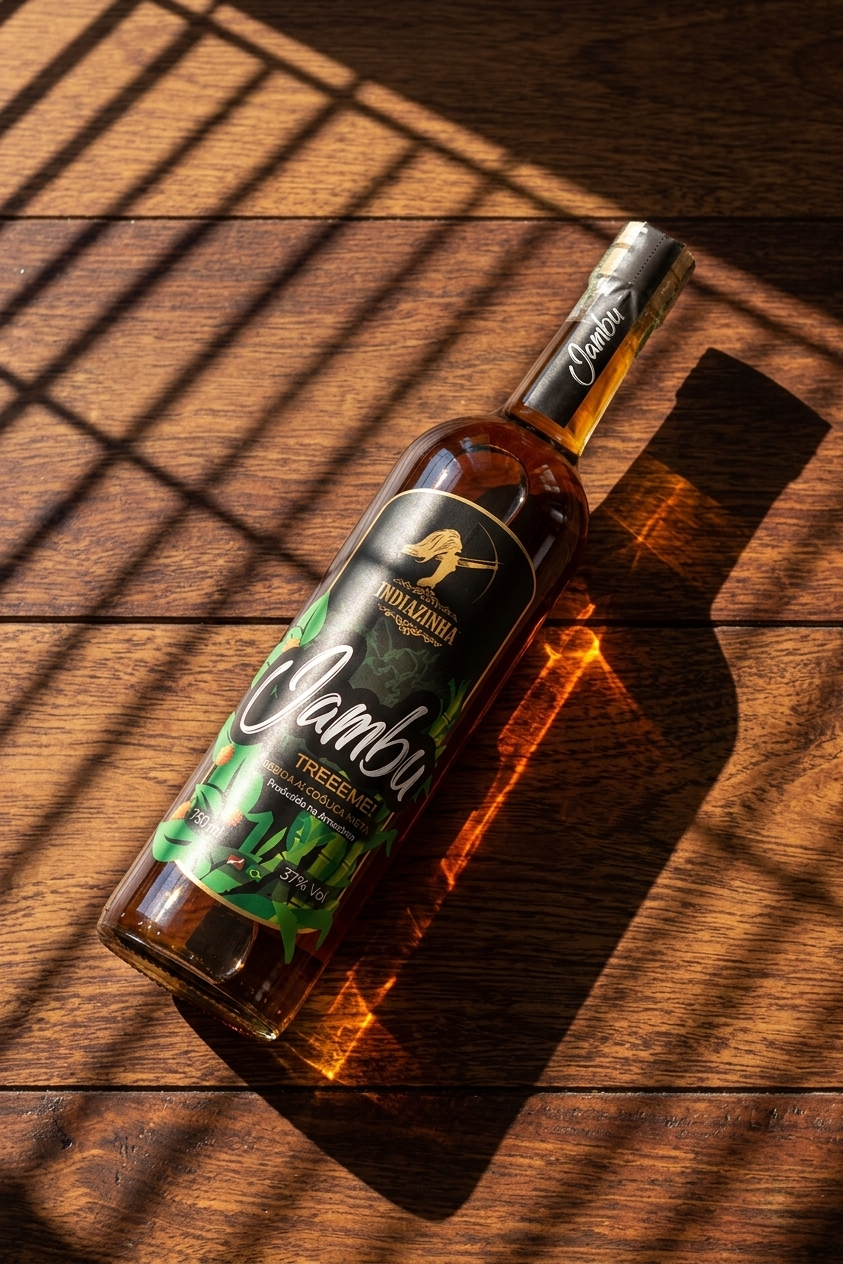 Cachaça Indiazinha Jambu 750ml