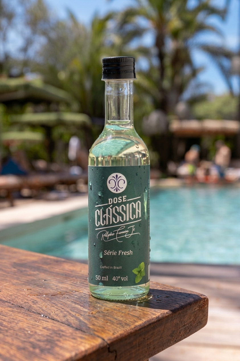 Cachaça Dose Clássica Mini Fresh 50ml