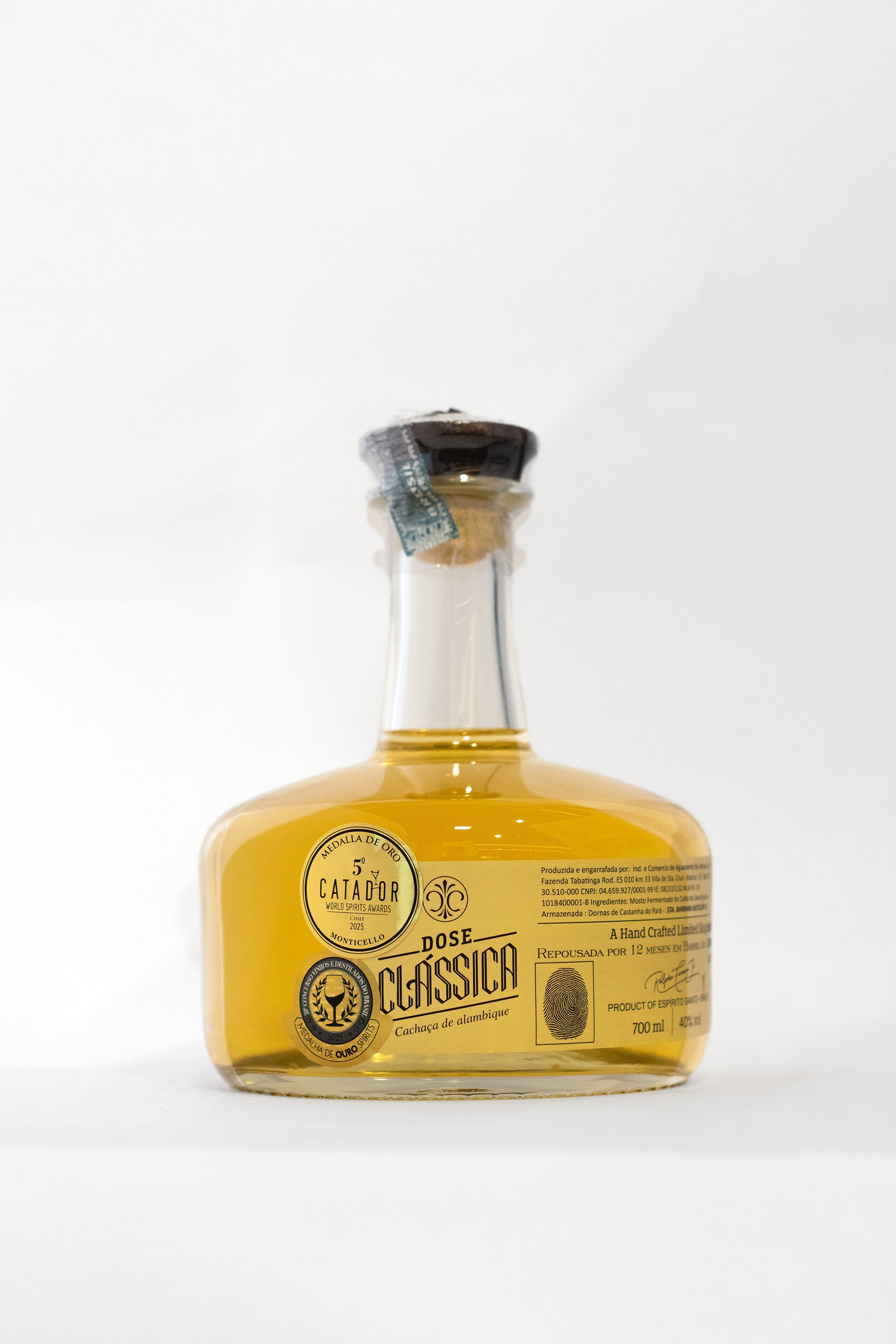 Cachaça Dose Clássica Ouro Scott Edição Premiada – Dose Classica