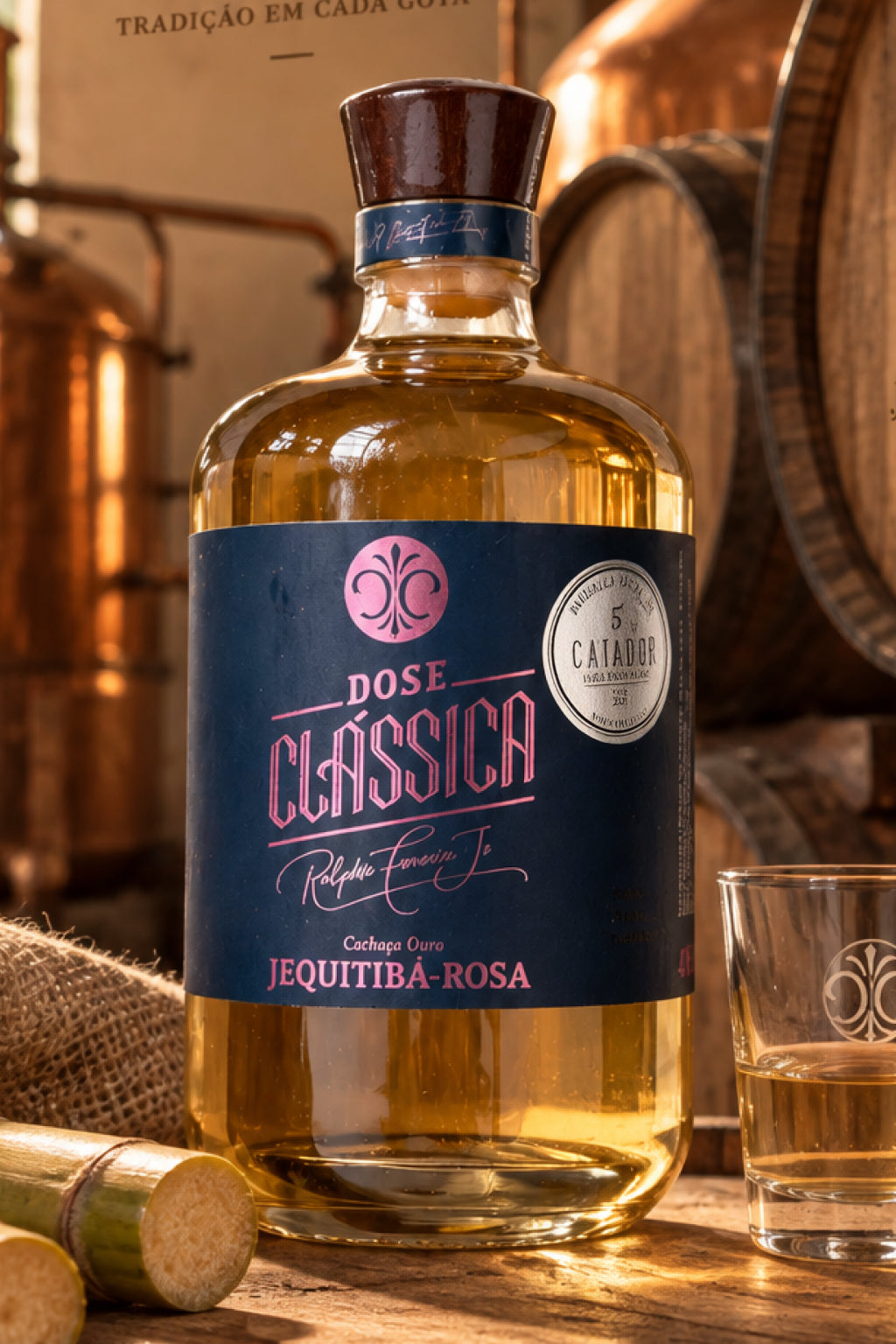 Cachaça Dose Clássica Jequitibá Rosa 750ml