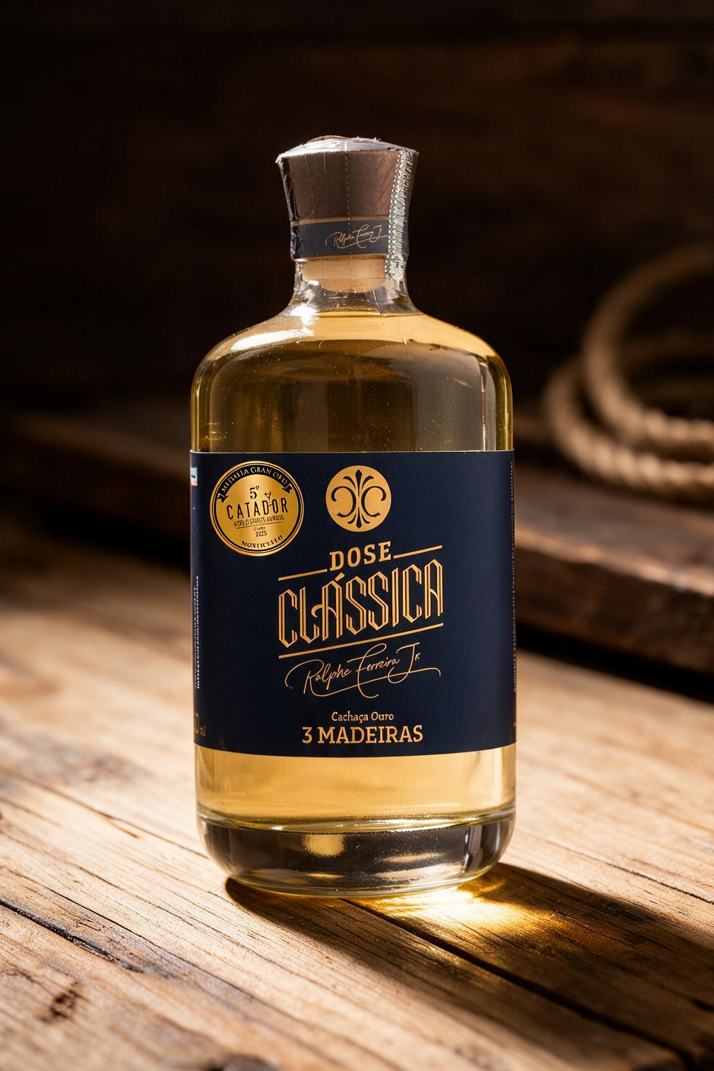 Cachaça Dose Clássica 3 Madeiras 750ml