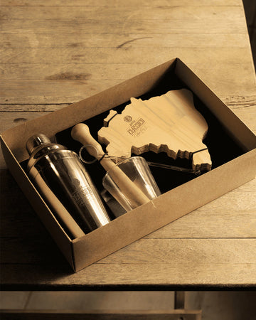 Kit Caipirinha Mapa do Brasil Dose Clássica