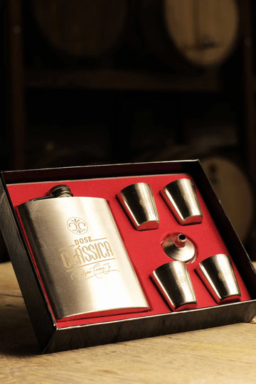 Cantil Whisky Garrafinha de Bolso Dose Clássica