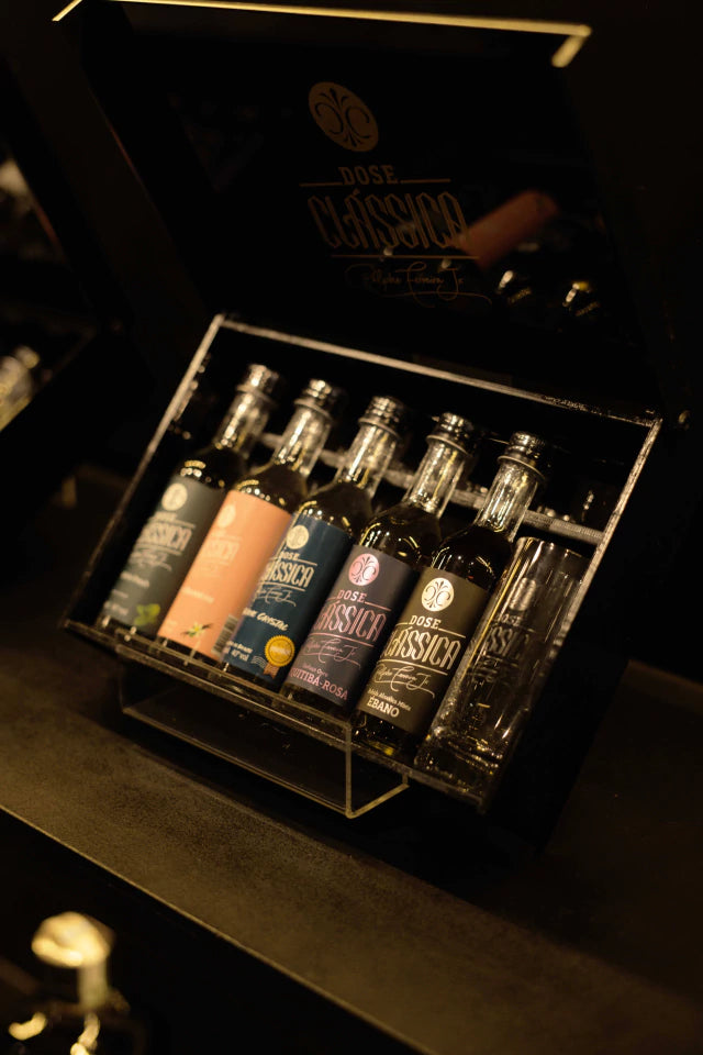 Kit Dose Clássica Collections Cachaça Miniatura 5un.