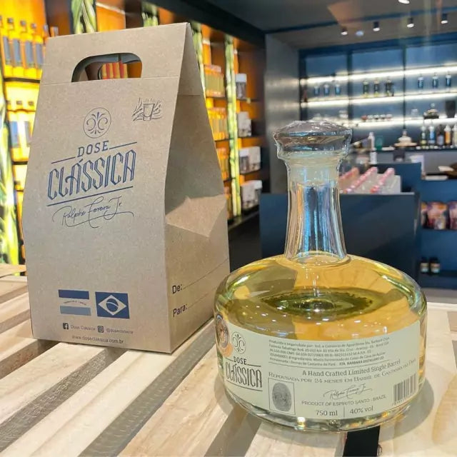 Cachaça Dose Clássica Serie Ouro Castanha-do-Pará