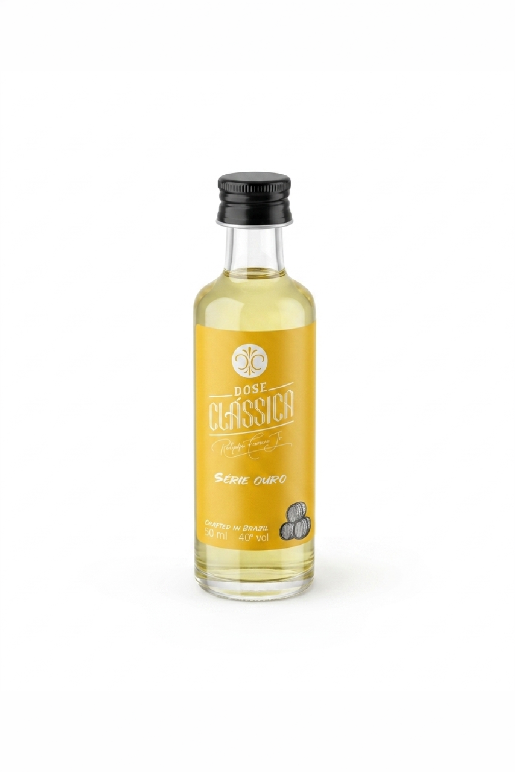 Cachaça Dose Clássica Mini Ouro 50ml